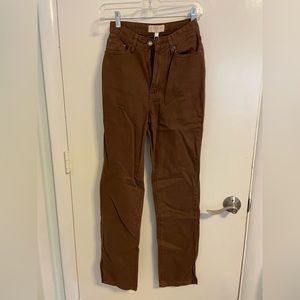 Meshki brown jeans